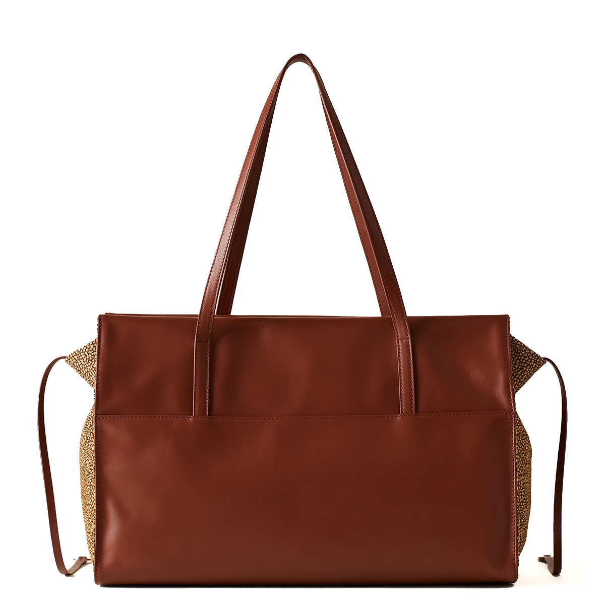 Borbonese Borsa a spalla Livre Large Cuoio OP Naturale - 3 Borbonese Borsa a spalla Livre Large Cuoio OP Naturale - 3