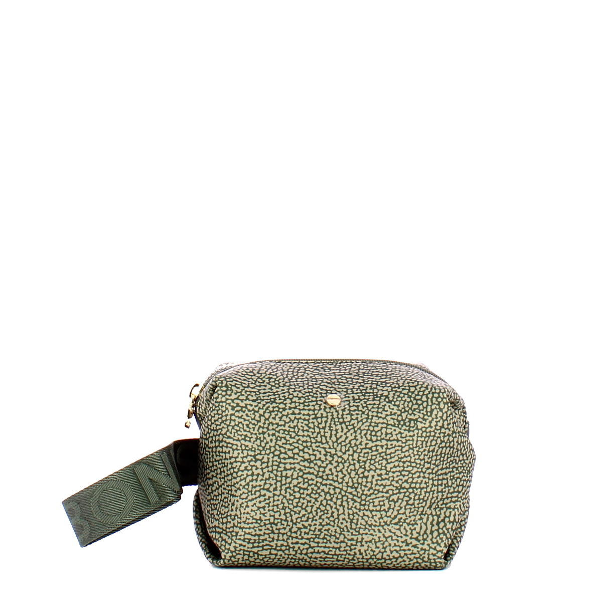 Borbonese Portacosmetici in Nylon Riciclato Clay Grey - 1 Borbonese Portacosmetici in Nylon Riciclato Clay Grey - 1