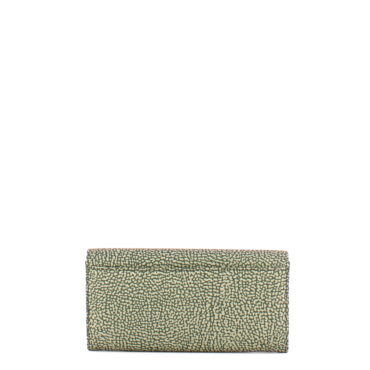 Borbonese Portafoglio Large RFID in Nylon Riciclato Clay Grigio - 2