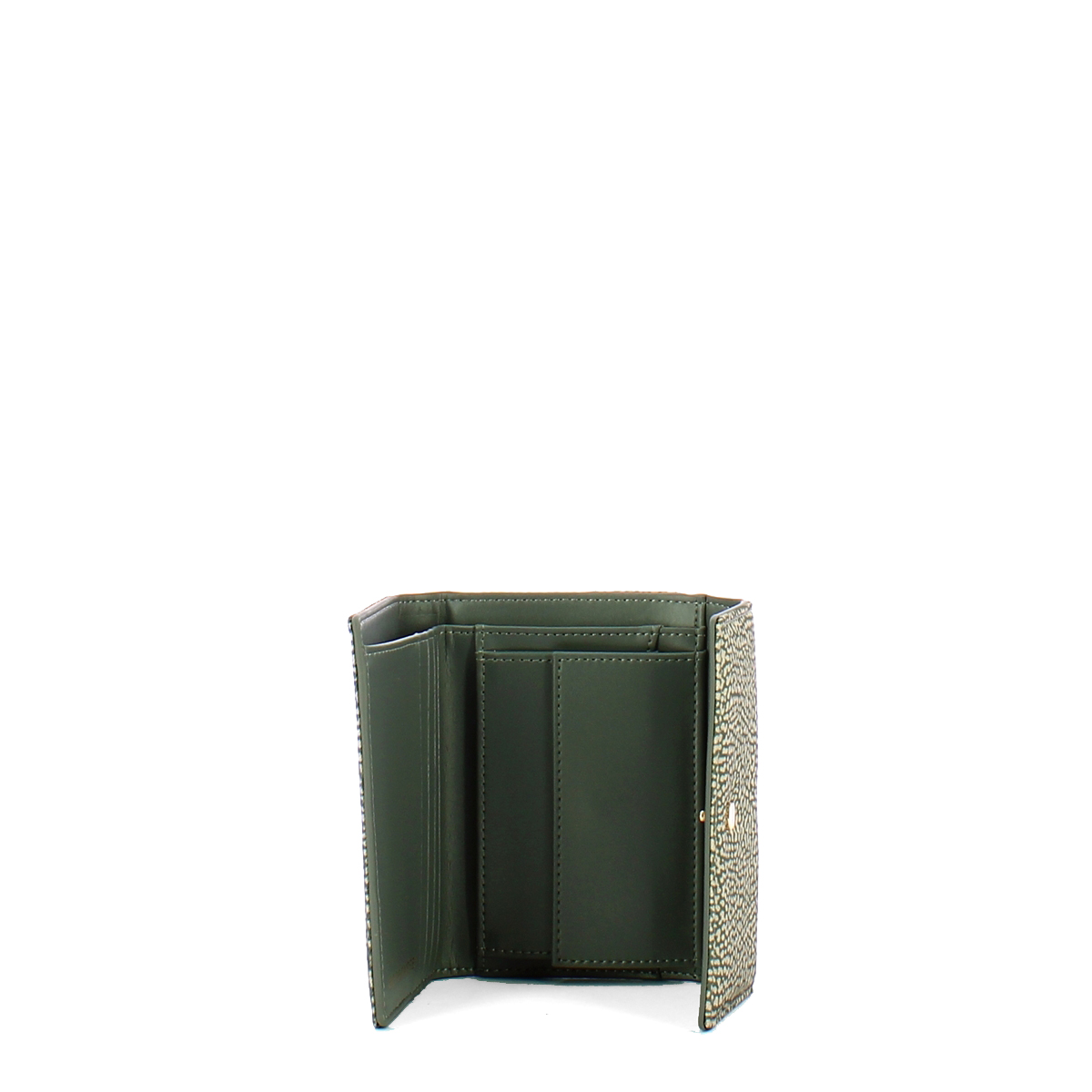 Borbonese Portafoglio Medium RFID in Nylon Riciclato Clay Grey - 3 Borbonese Portafoglio Medium RFID in Nylon Riciclato Clay Grey - 3