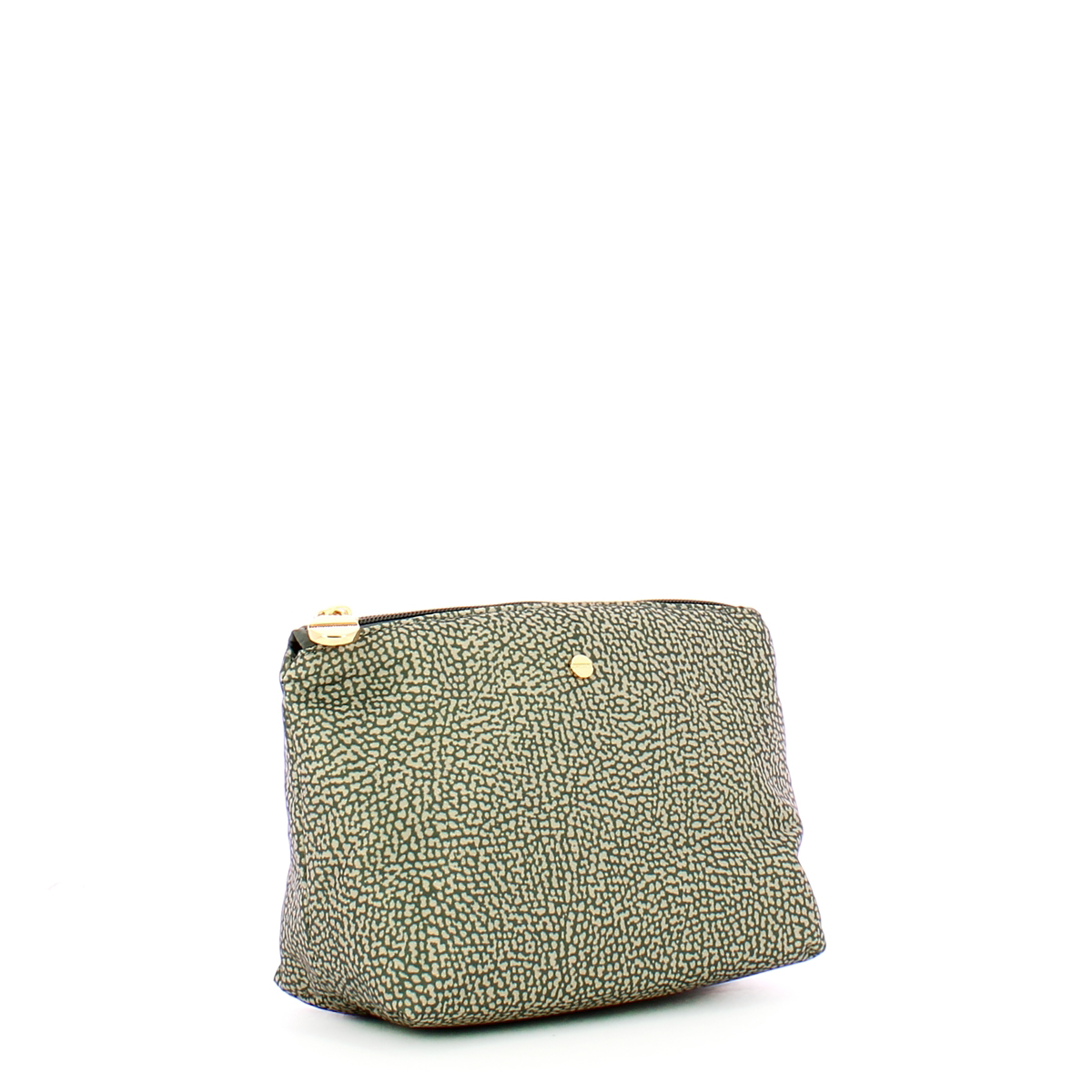 Borbonese Busta Medium in Nylon Riciclato Clay Grey - 2 Borbonese Busta Medium in Nylon Riciclato Clay Grey - 2