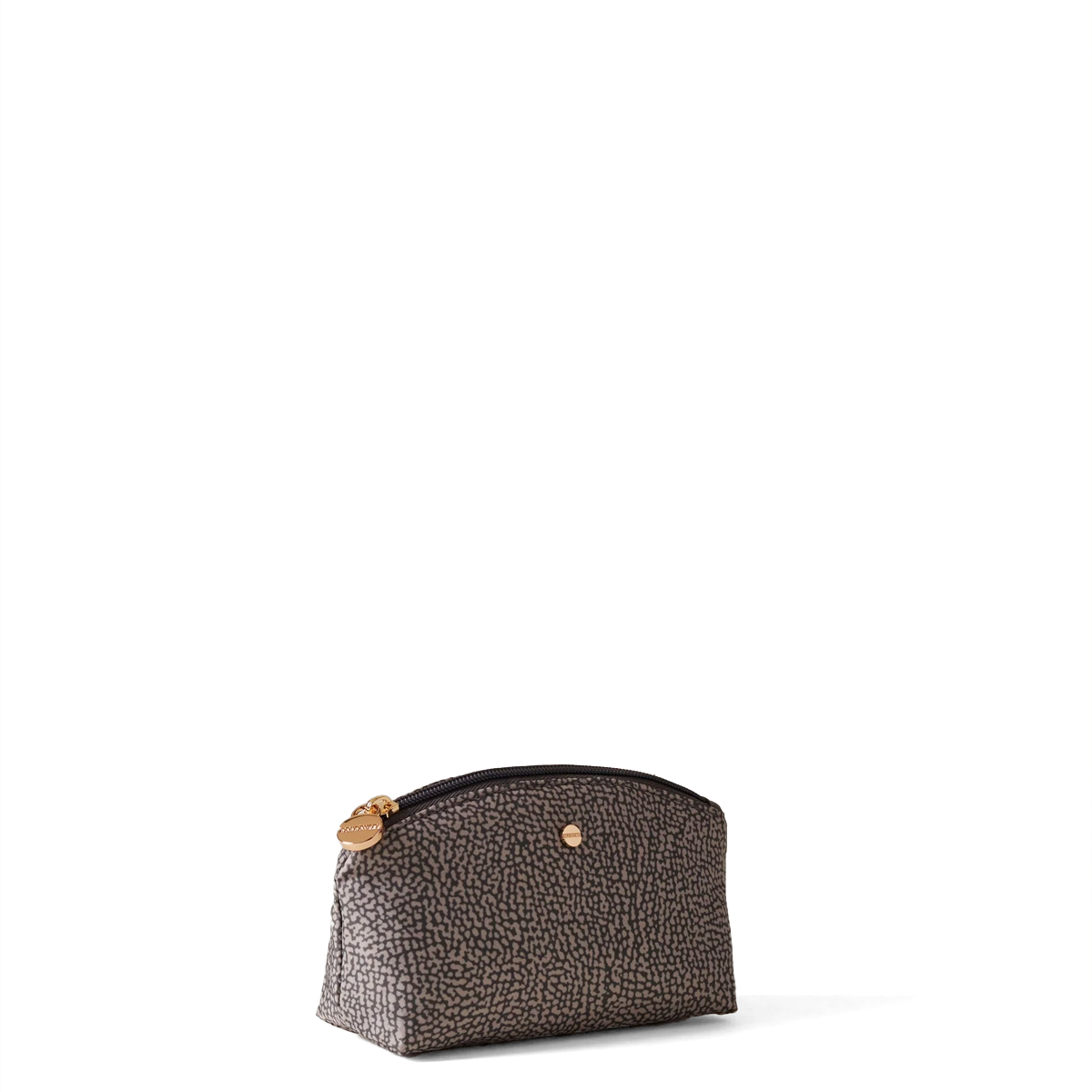 Borbonese Busta Small in tessuto riciclato Clay Grey - 2
