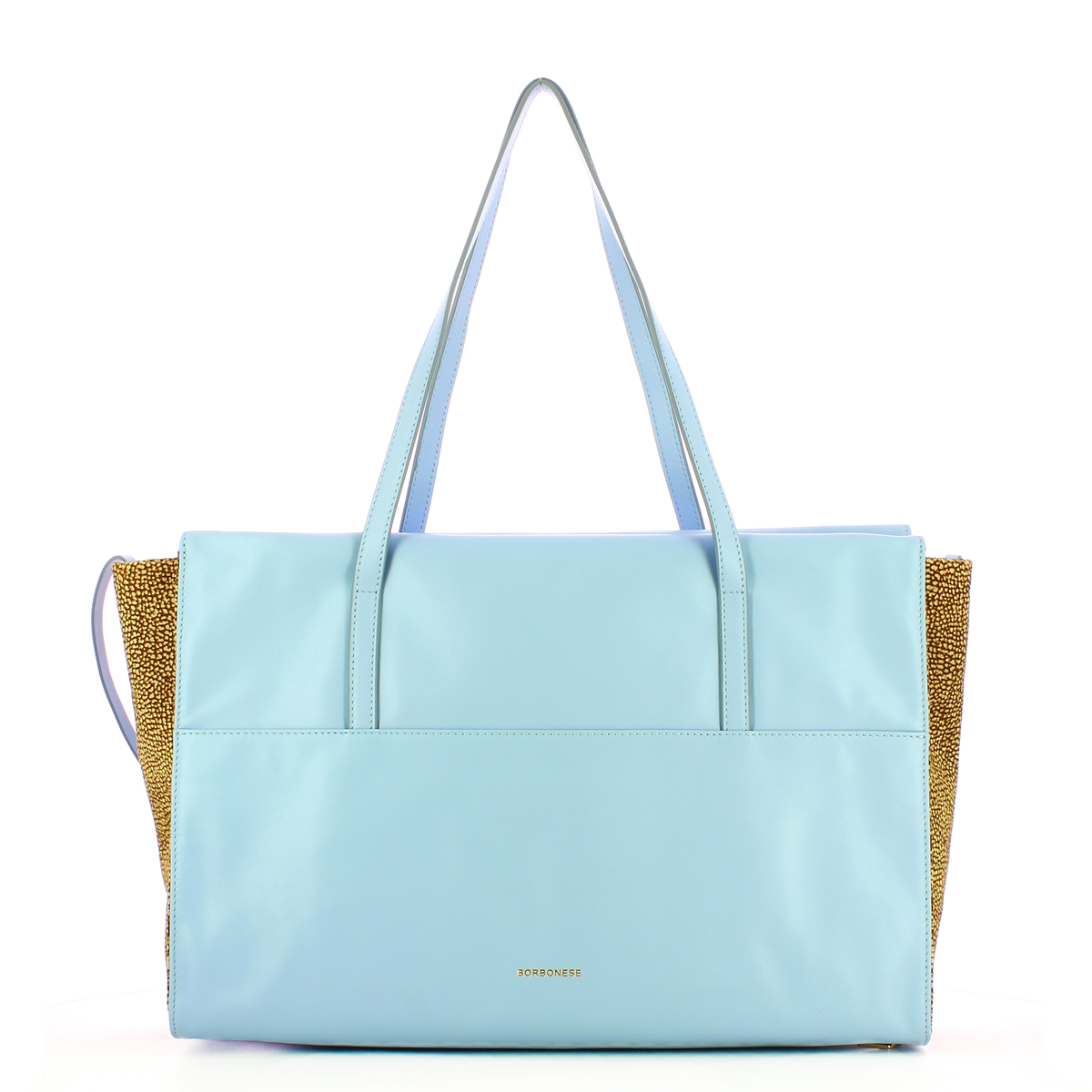 Borbonese Shopper Livre Large Topazio OP Naturale - 3 Borbonese Shopper Livre Large Topazio OP Naturale - 3