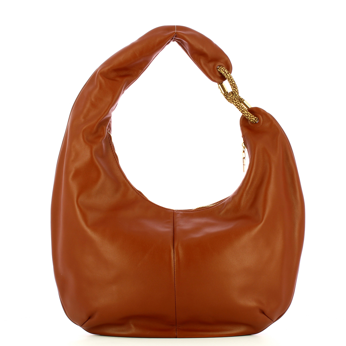 Borbonese Hobo Bag Infinite Cuoio OP Naturale - 3 Borbonese Hobo Bag Infinite Cuoio OP Naturale - 3