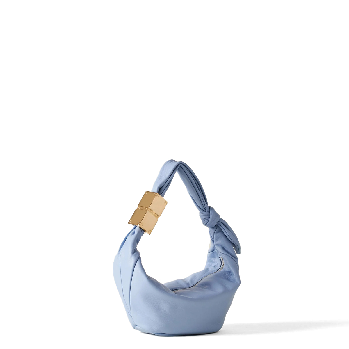 Borbonese Mini Hobo Bag Domino Topazio - 2 Borbonese Mini Hobo Bag Domino Topazio - 2