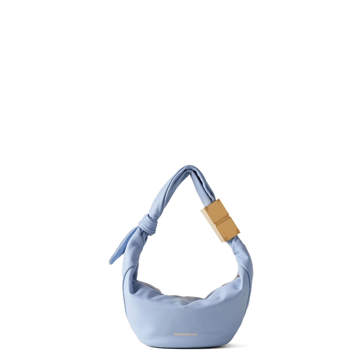 Borbonese Mini Hobo Bag Domino Topazio - 3 Borbonese Mini Hobo Bag Domino Topazio - 3