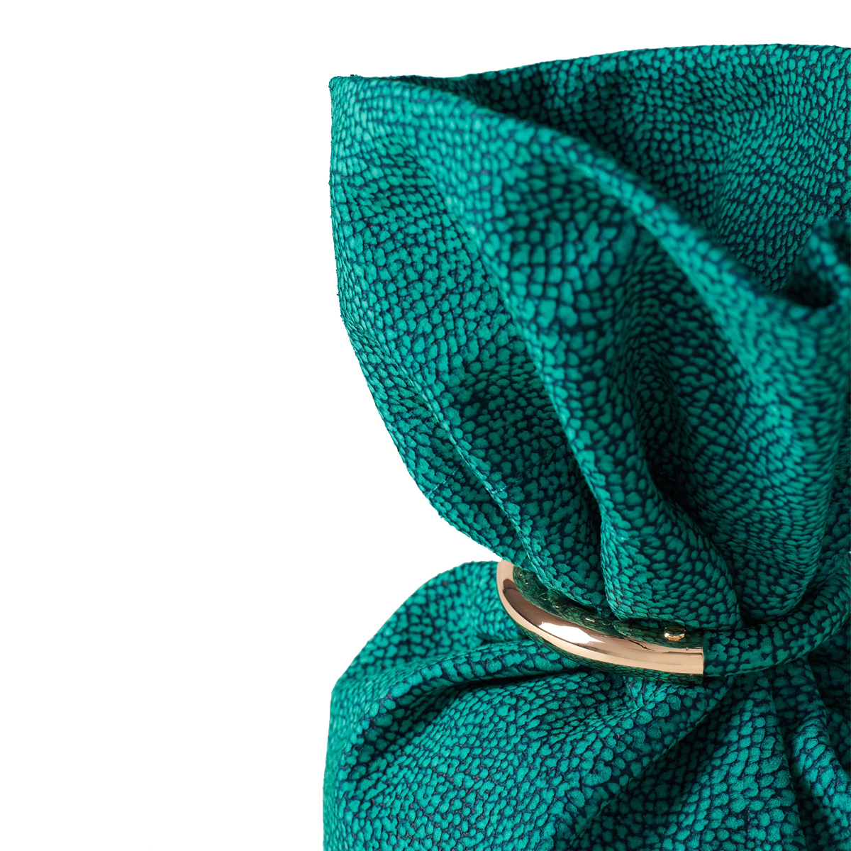 Borbonese Trésor Small Peacock Bucket Bag - 4 Borbonese Trésor Small Peacock Bucket Bag - 4