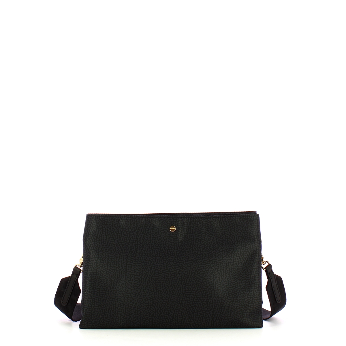 Borbonese Borsa a tracolla Small Dark Black - 1 Borbonese Borsa a tracolla Small Dark Black - 1