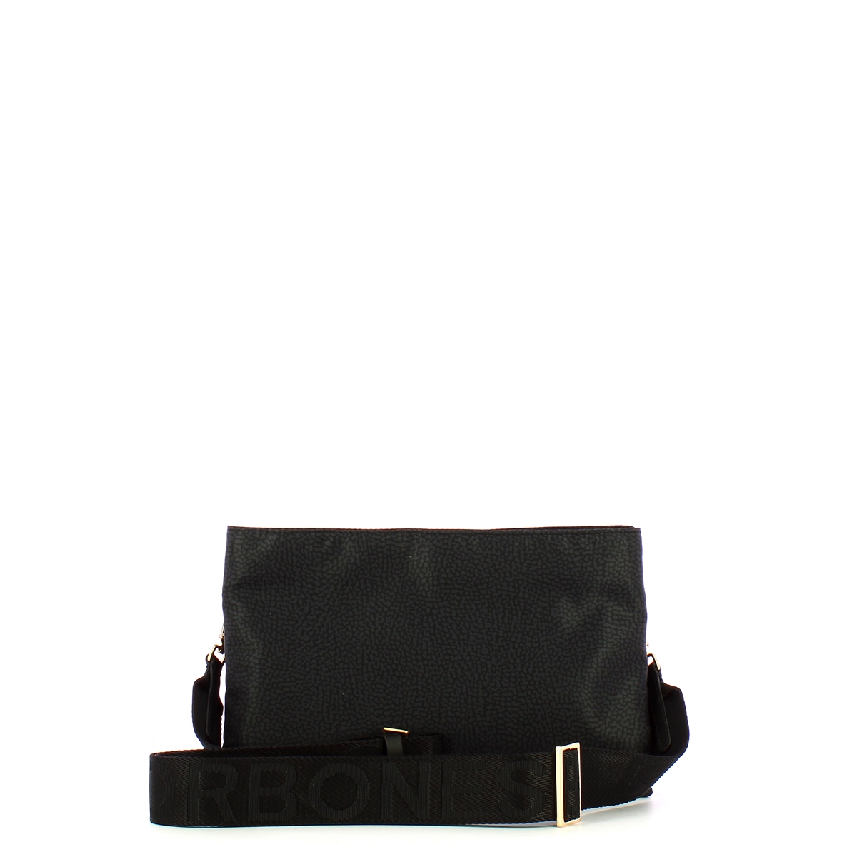 Borbonese Borsa a tracolla Small Dark Black - 3 Borbonese Borsa a tracolla Small Dark Black - 3