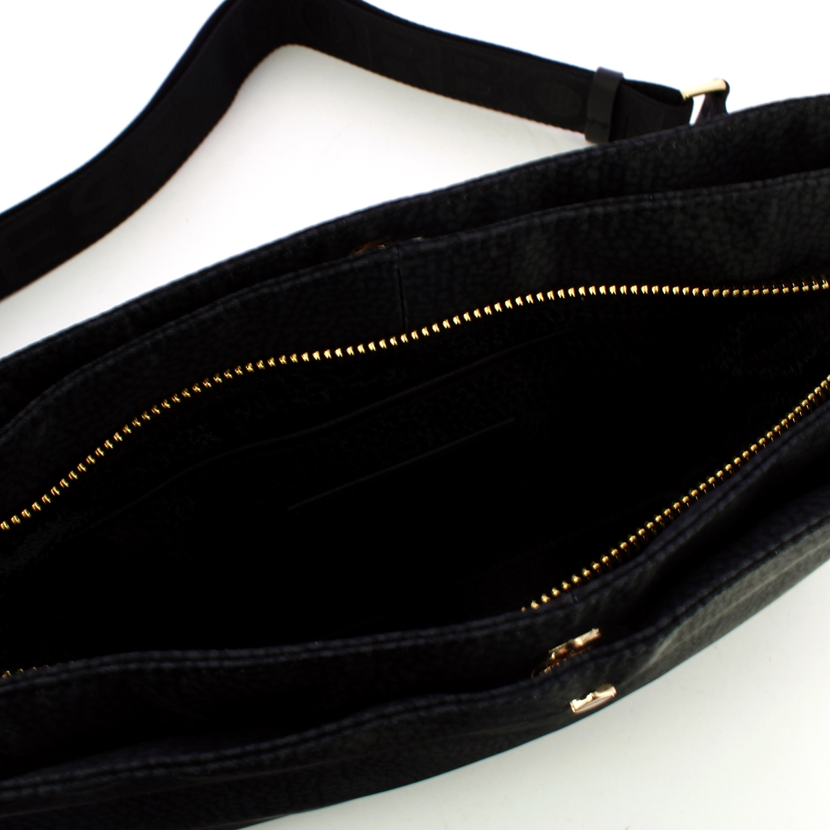 Borbonese Borsa a tracolla Small Dark Black - 5 Borbonese Borsa a tracolla Small Dark Black - 5