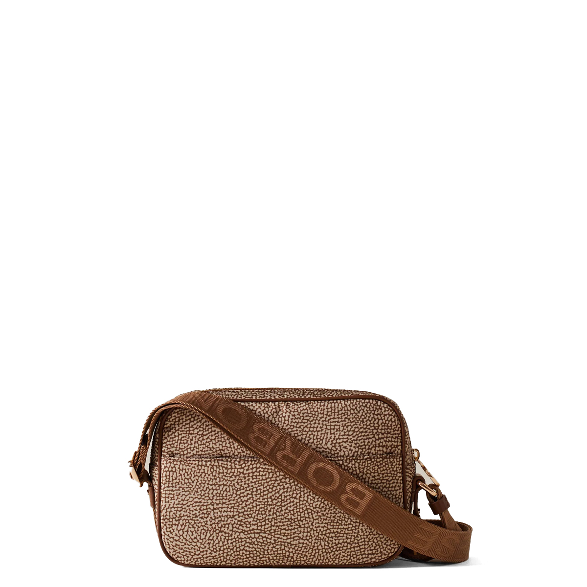 Borbonese Camera Bag Small Beige Marrone - 3 Borbonese Camera Bag Small Beige Marrone - 3