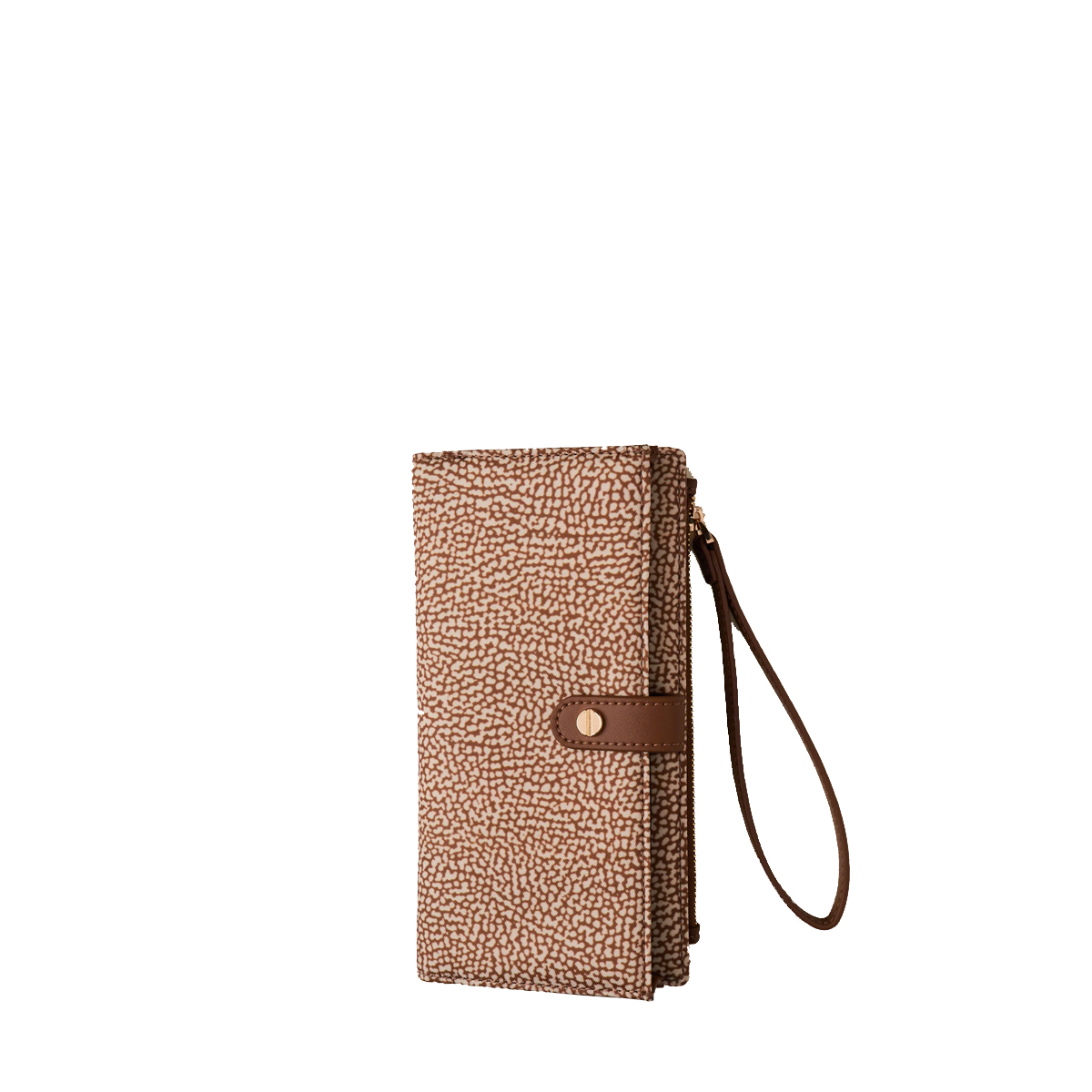 Borbonese Portafoglio Large Beige Marrone - 1