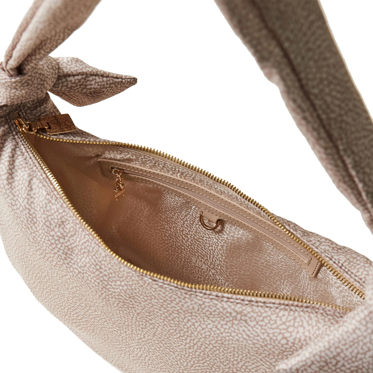 Borbonese Hobo Lover Medium Sabbia - 3 Borbonese Hobo Lover Medium Sabbia - 3