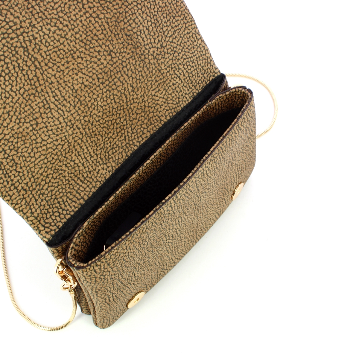 Borbonese Tracollina Mini Bag OP Naturale Nero - 4