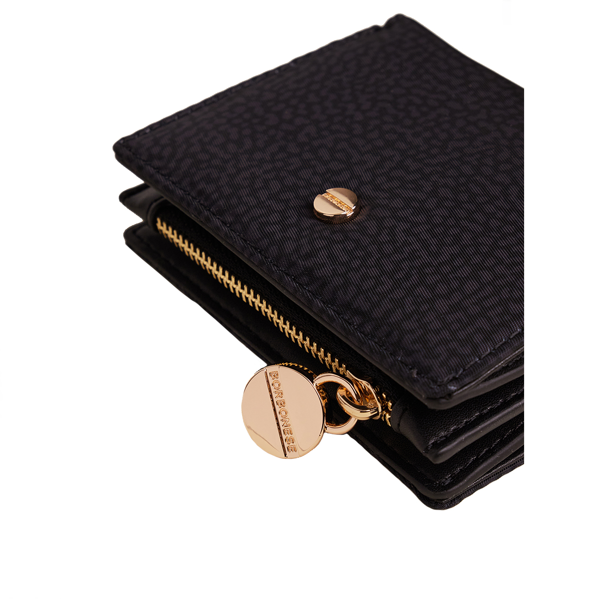 Borbonese Portafoglio Small Dark Black - 4