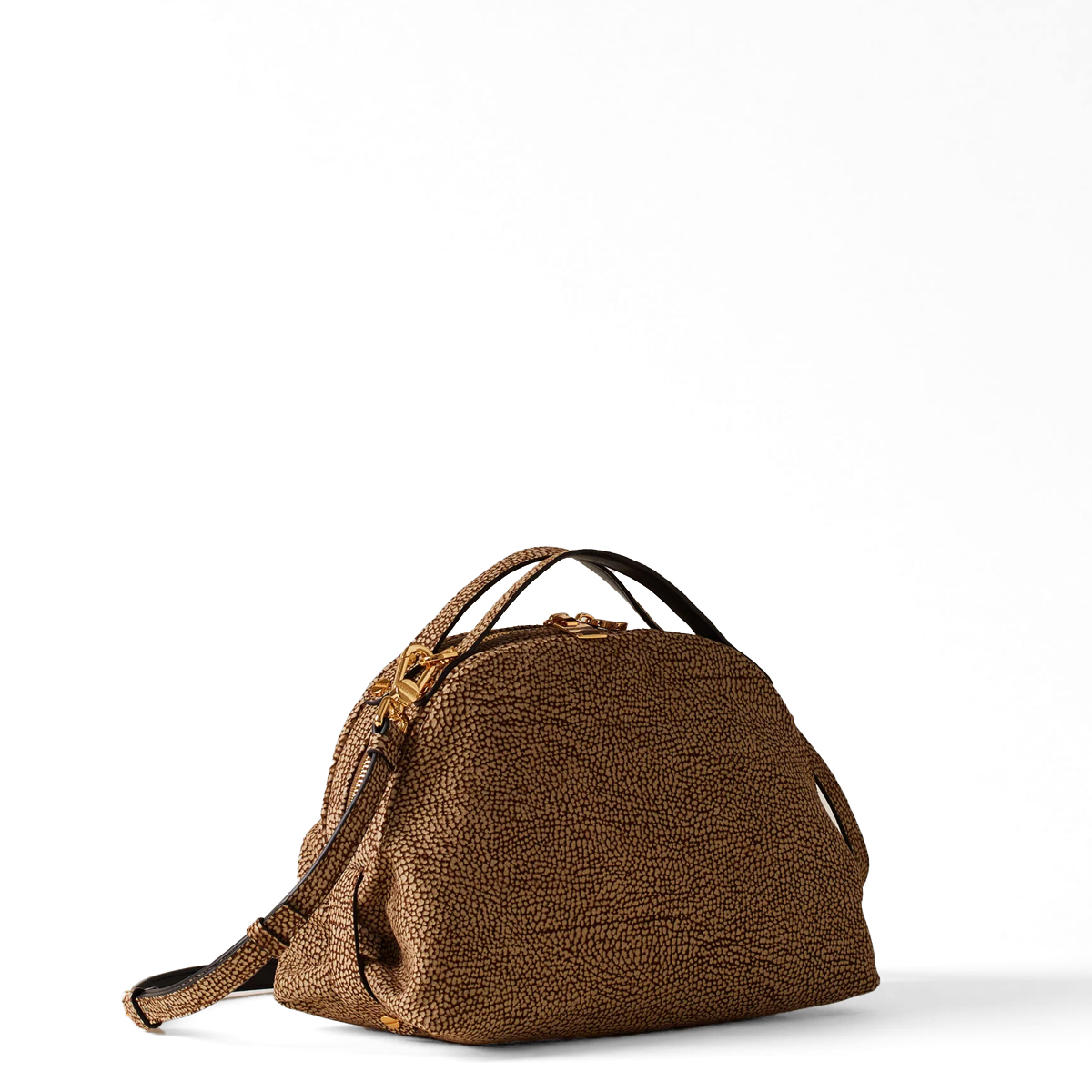 Borbonese Borsa a mano Sexy Bag Small in camoscio OP Naturale - 2 Borbonese Borsa a mano Sexy Bag Small in camoscio OP Naturale - 2