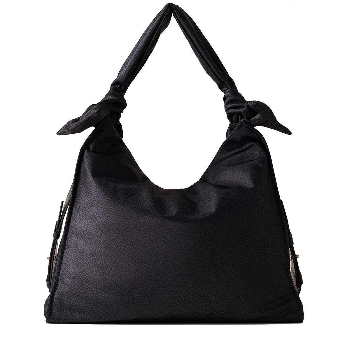 Borbonese Borsa a spalla Hobo Lover Large Dark Black - 3
