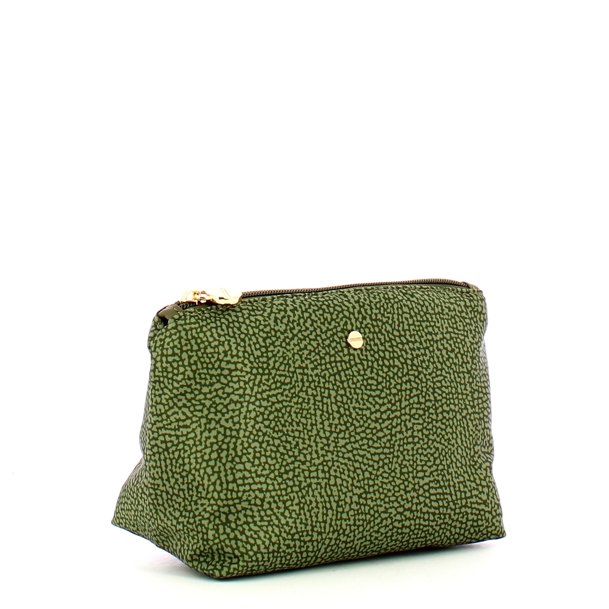 Borbonese Busta Medium in Nylon Riciclato Verde Militare - 2 Borbonese Busta Medium in Nylon Riciclato Verde Militare - 2