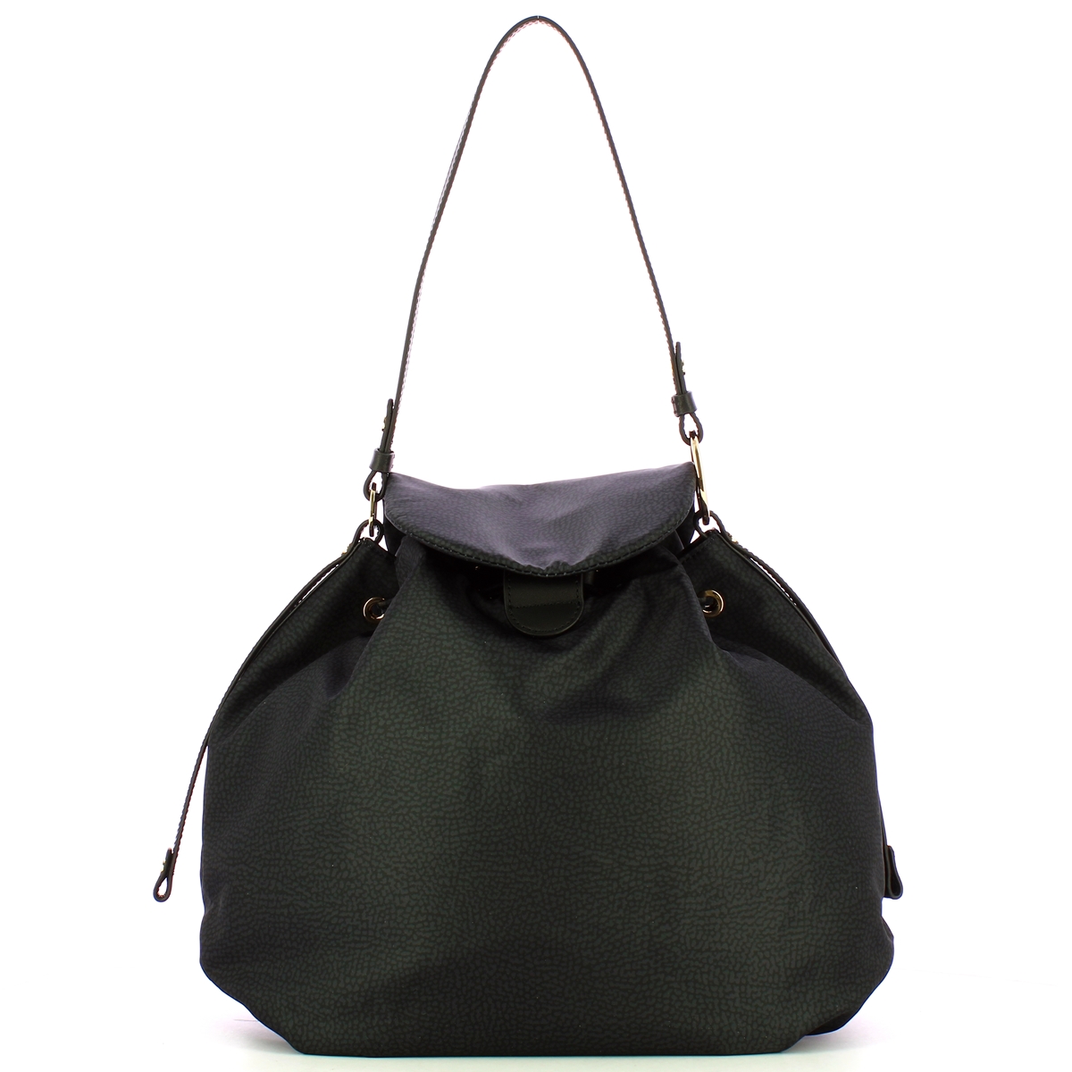 Borbonese Zaino Medium OP Dark Black - 1