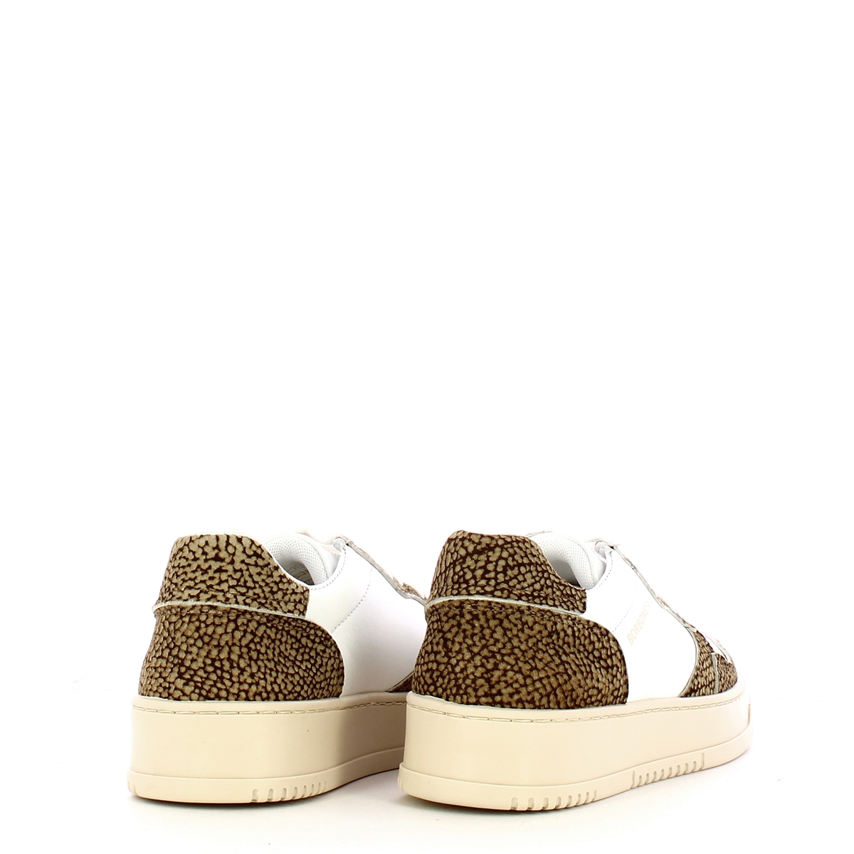 Borbonese Sneakers Bianco OP Naturale - 3 Borbonese Sneakers Bianco OP Naturale - 3