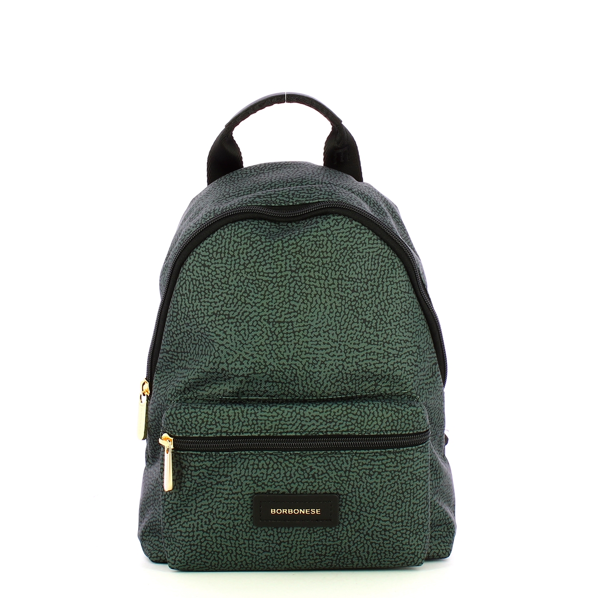 Borbonese Zaino Small Peltro - 1 Borbonese Zaino Small Peltro - 1
