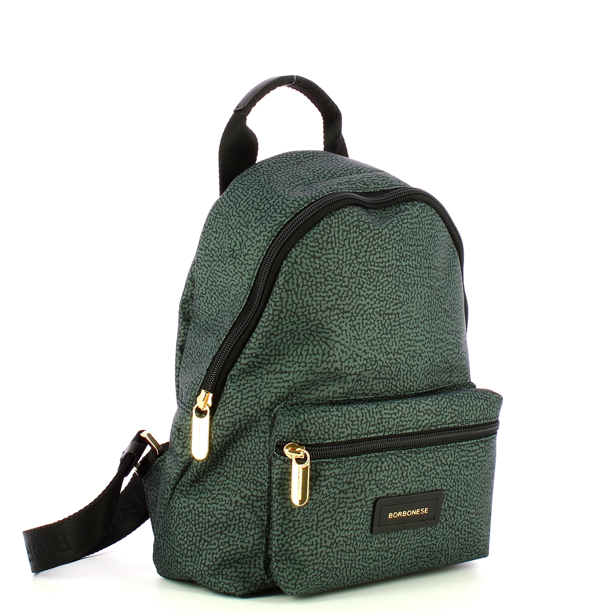 Borbonese Zaino Small Peltro - 2 Borbonese Zaino Small Peltro - 2