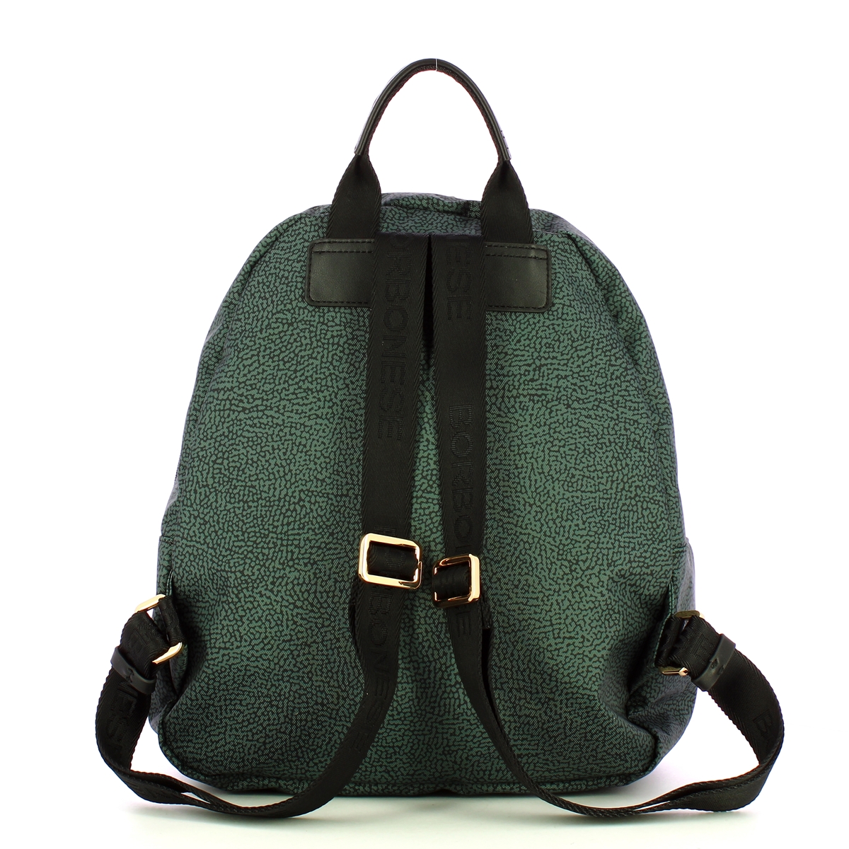 Borbonese Zaino Medium Peltro - 3 Borbonese Zaino Medium Peltro - 3
