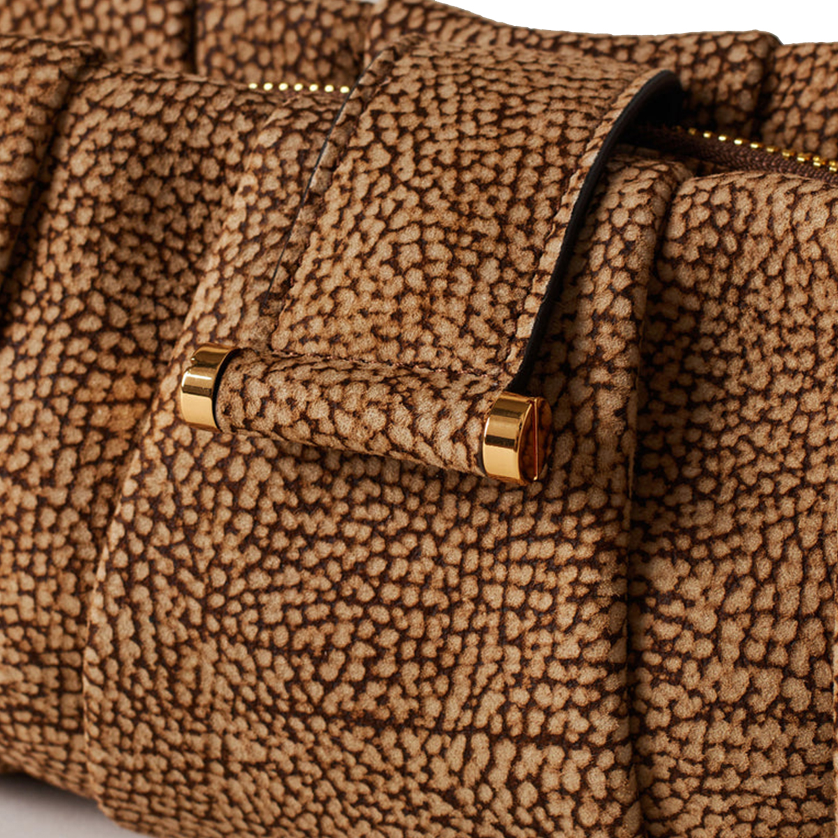 Borbonese Mini Borsa a tracolla L'Eclair OP Naturale - 4