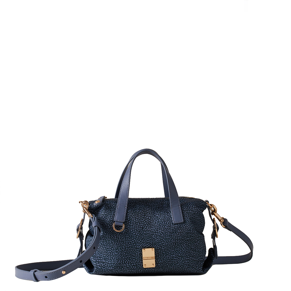 Borbonese Bauletto Mini Denim - 1
