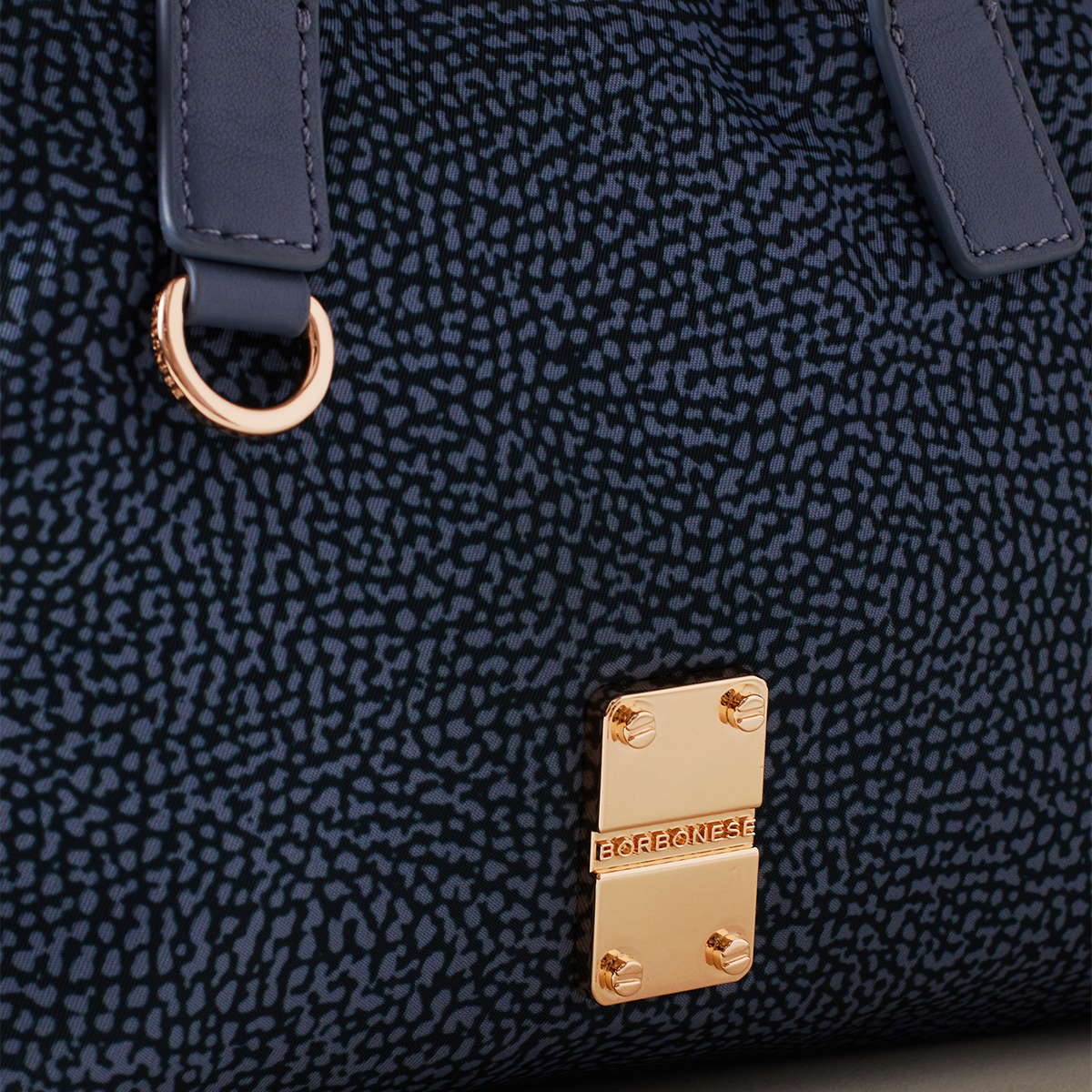 Borbonese Bauletto Mini Denim - 4