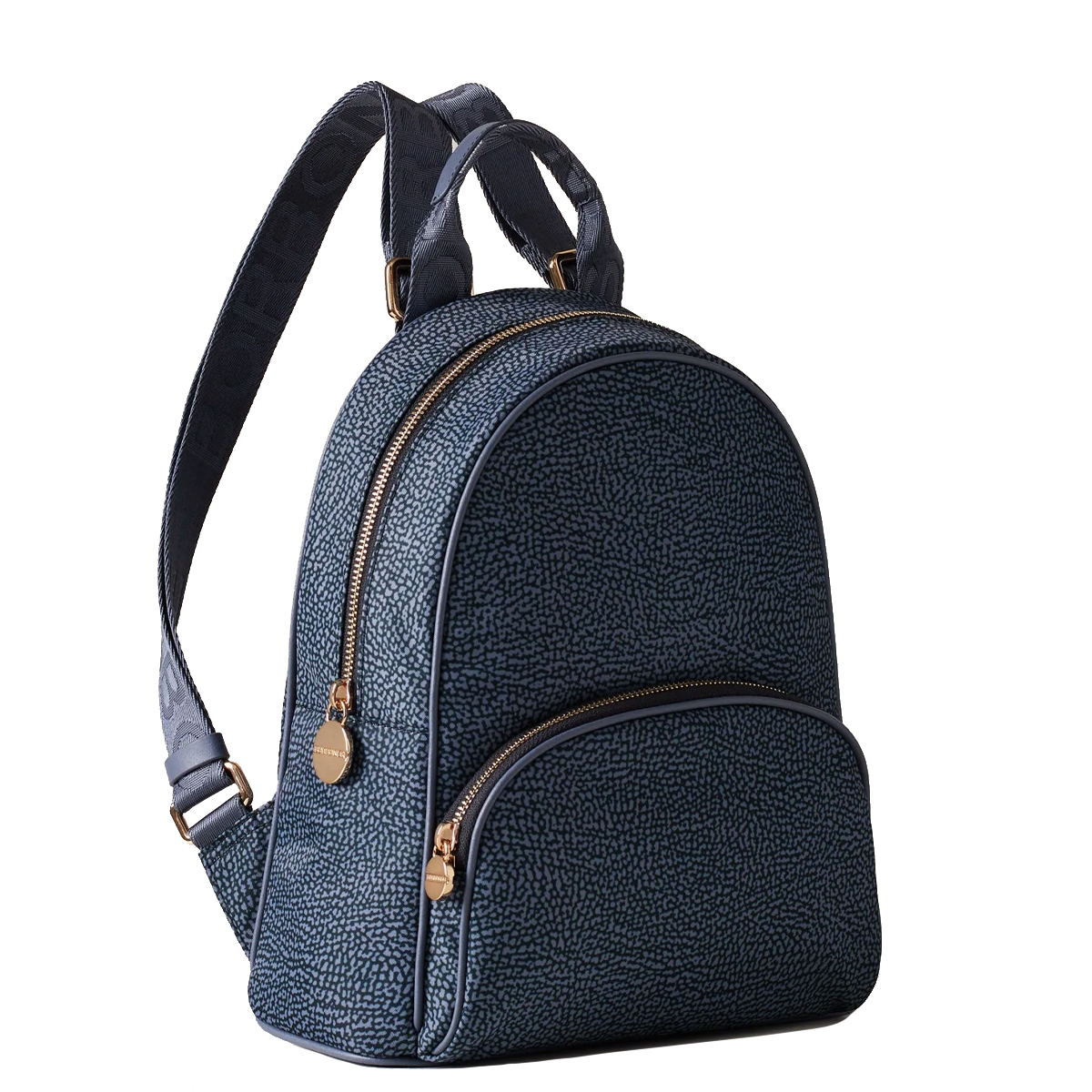 Borbonese Zaino Medium Denim - 3 Borbonese Zaino Medium Denim - 3