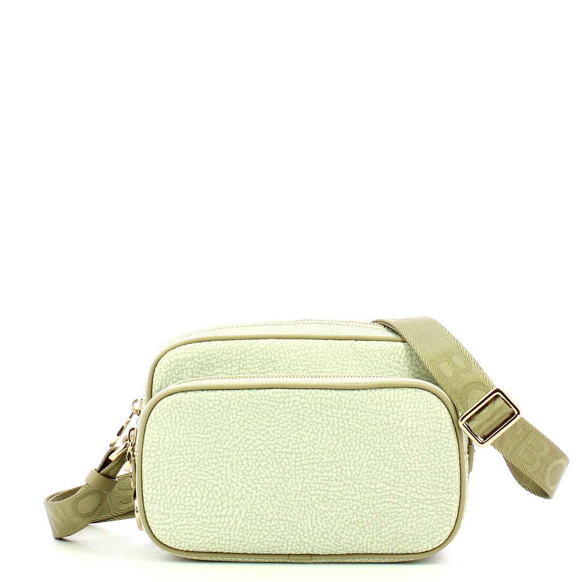 Borbonese Small Kaki Camera Bag - 1 Borbonese Small Kaki Camera Bag - 1