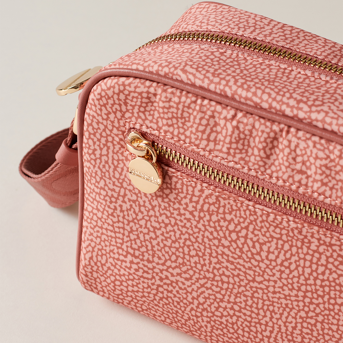 Borbonese Small Lipstick Recycled Nylon Camer Bag - 4 Borbonese Small Lipstick Recycled Nylon Camer Bag - 4