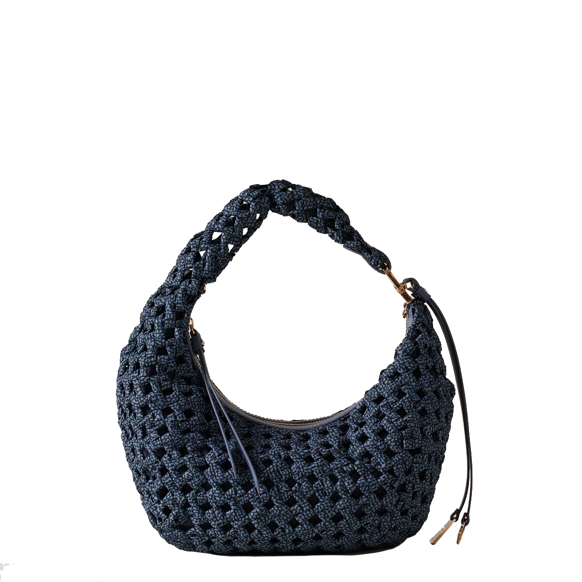 Borbonese Hobo La Nido Mini Denim - 1