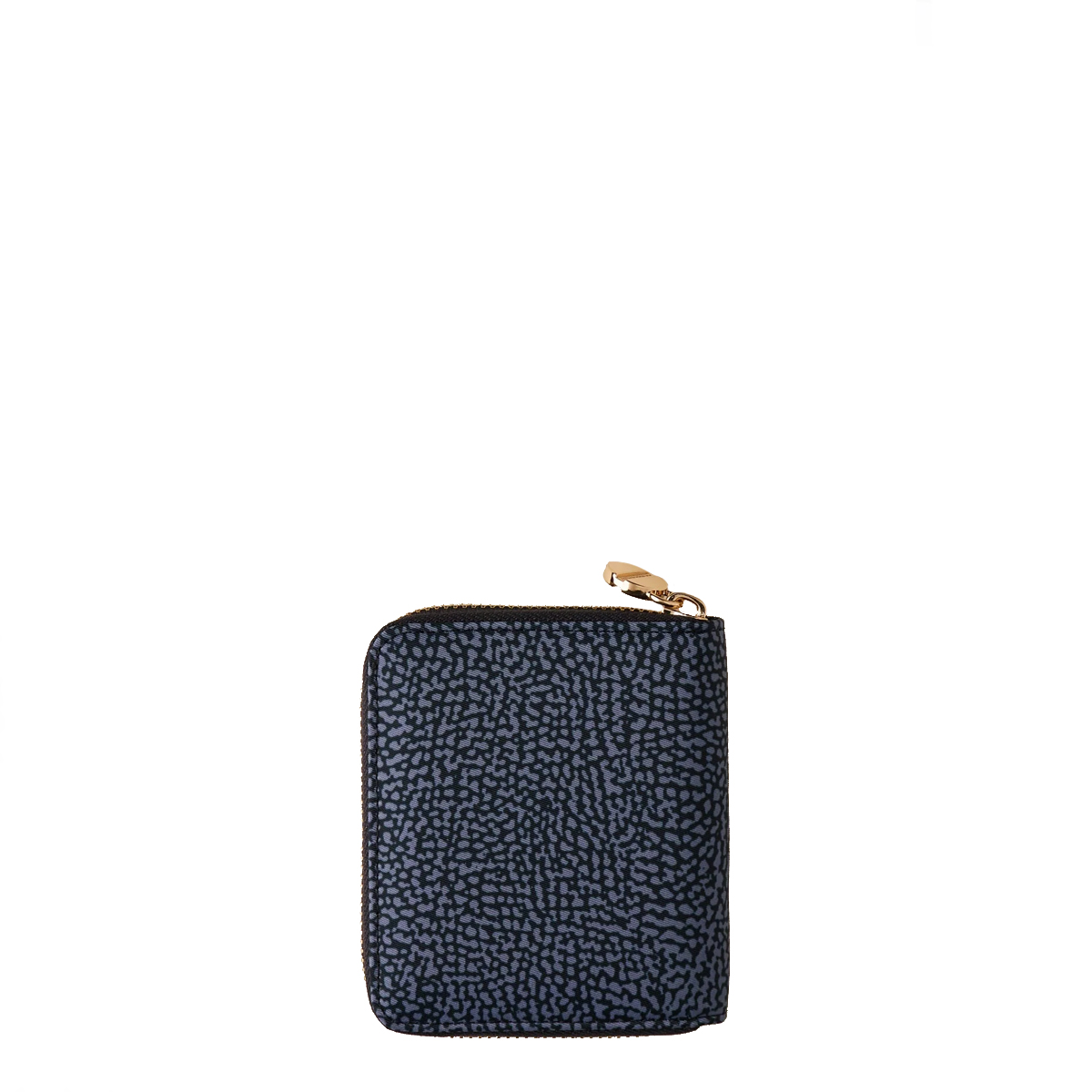 Borbonese Zip Around Medium Wallet with RFID made of Denim Recycled Nylon - 3