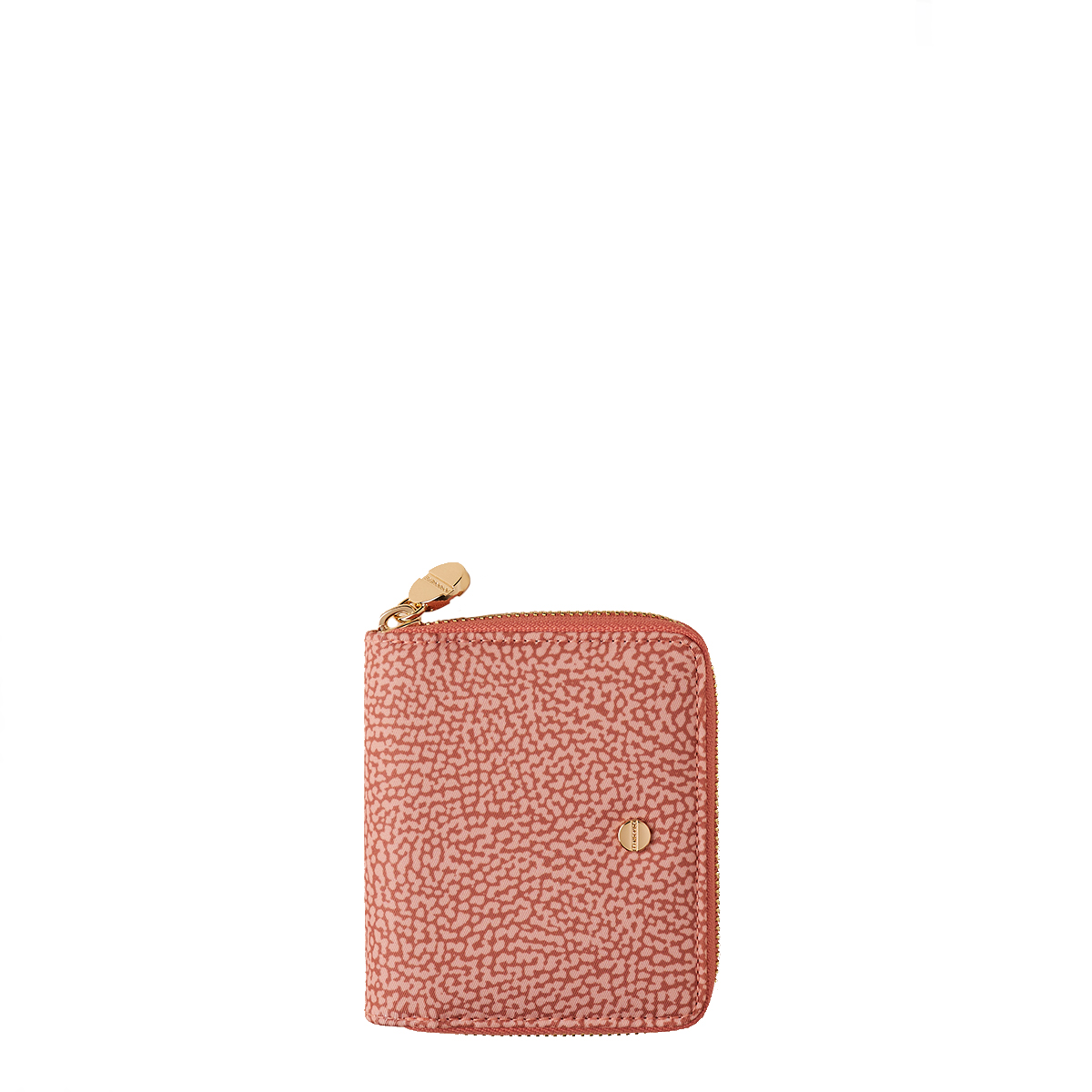 Borbonese Zip Around Medium Wallet with RFID made of Lipstick Recycled Nylon - 1