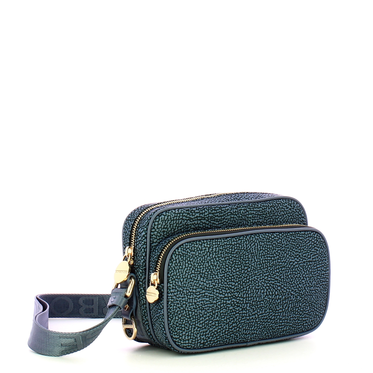 Borbonese Camera Bag Small Denim - 2 Borbonese Camera Bag Small Denim - 2