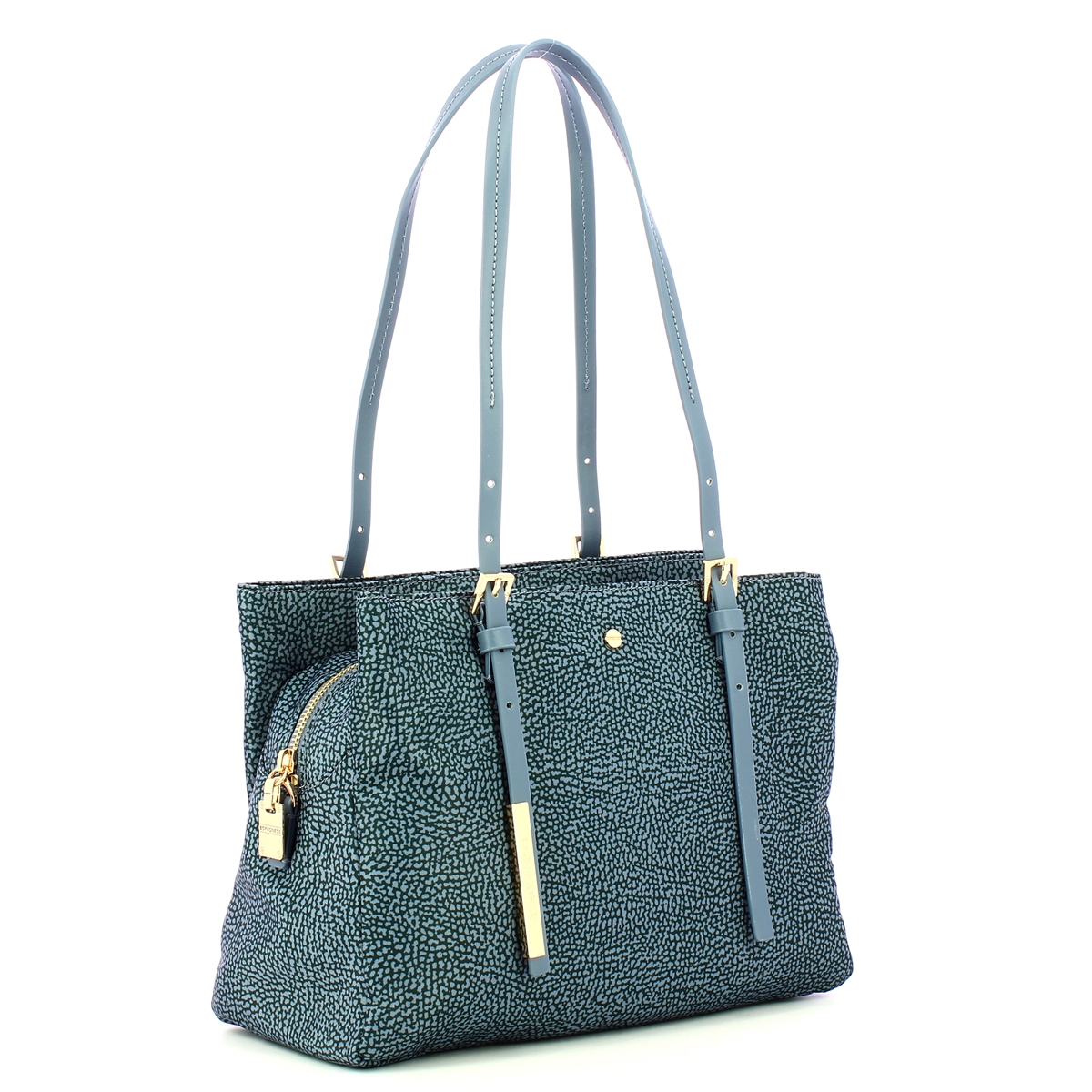 Borbonese Borsa a spalla Medium Denim - 2