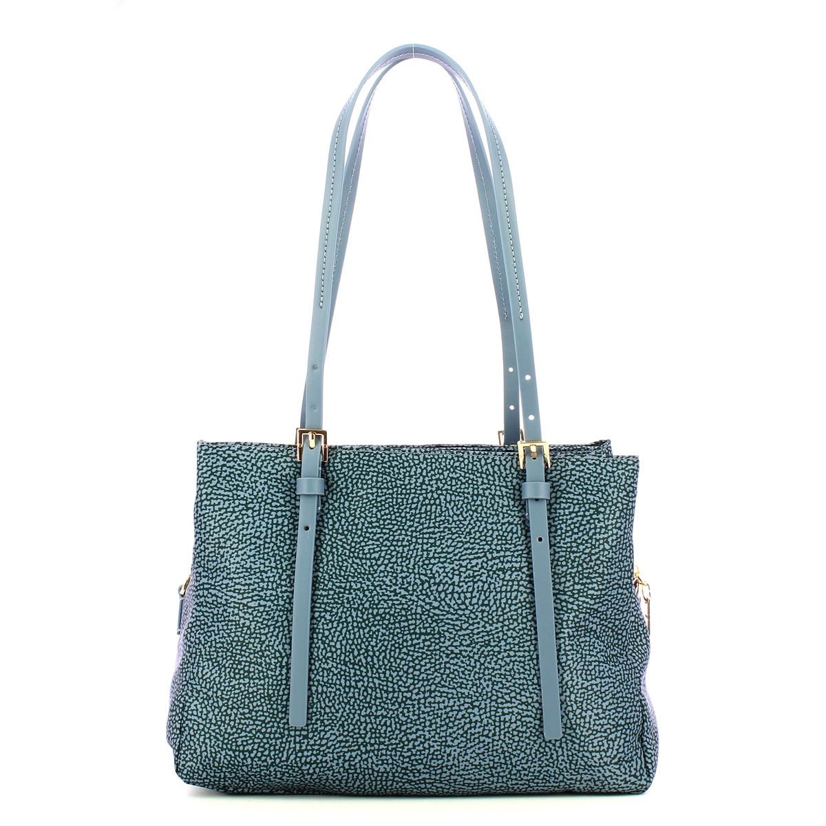 Borbonese Borsa a spalla Medium Denim - 3