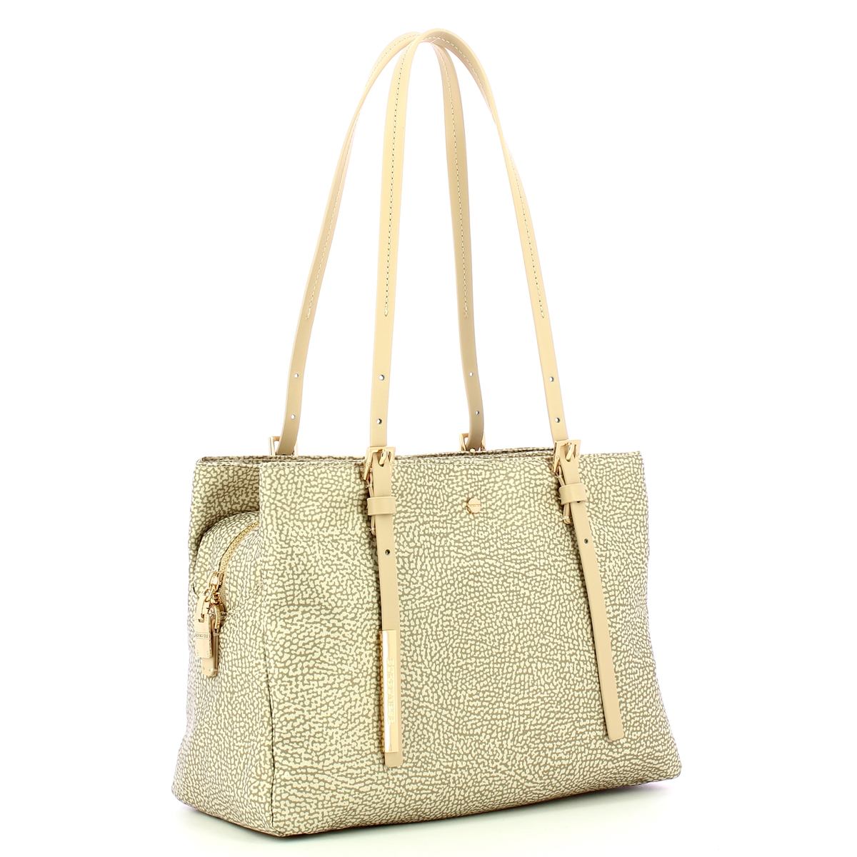Borbonese Borsa a spalla Medium Sabbia - 2