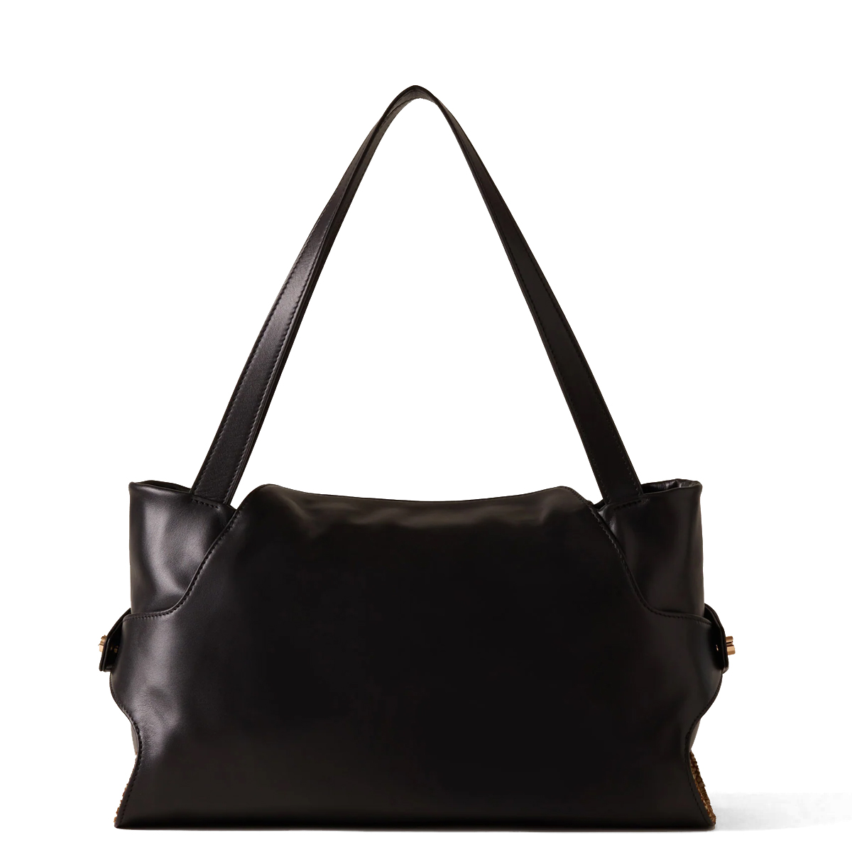 Borbonese Borsa a spalla Medium Coupè Nero - 3 Borbonese Borsa a spalla Medium Coupè Nero - 3