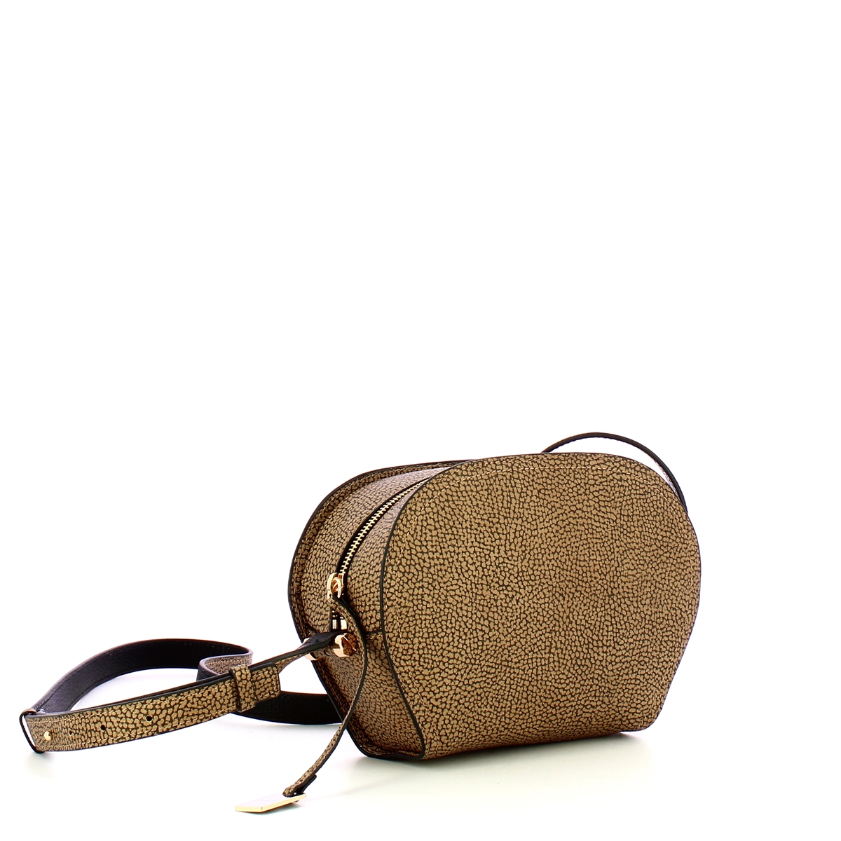 Borbonese Tracollina Camera Case S OP Naturale Nero - 2