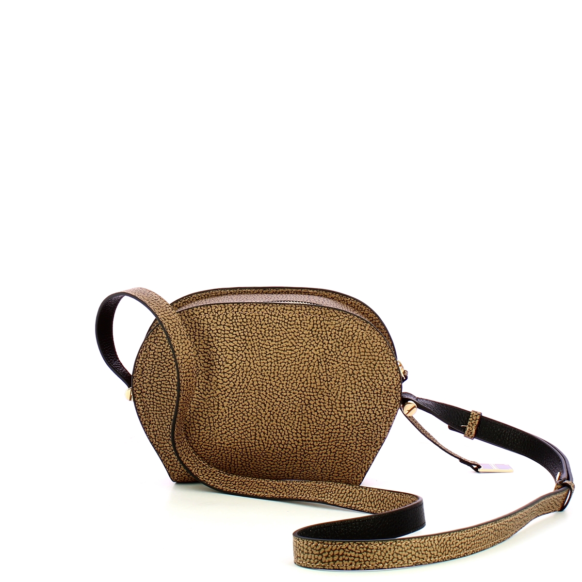 Borbonese Tracollina Camera Case S OP Naturale Nero - 3