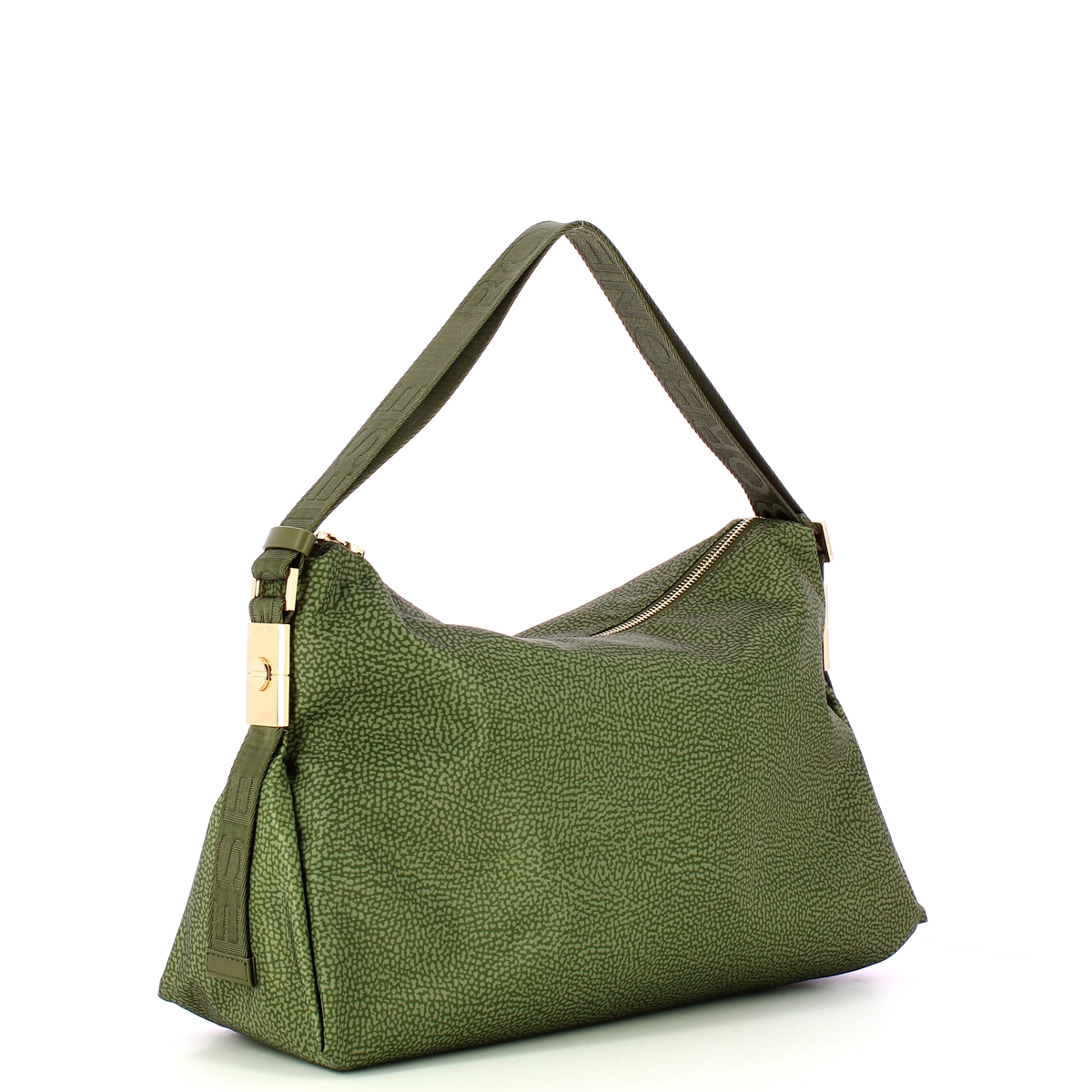 Borbonese Tracolla M Verde Militare - 2 Borbonese Tracolla M Verde Militare - 2