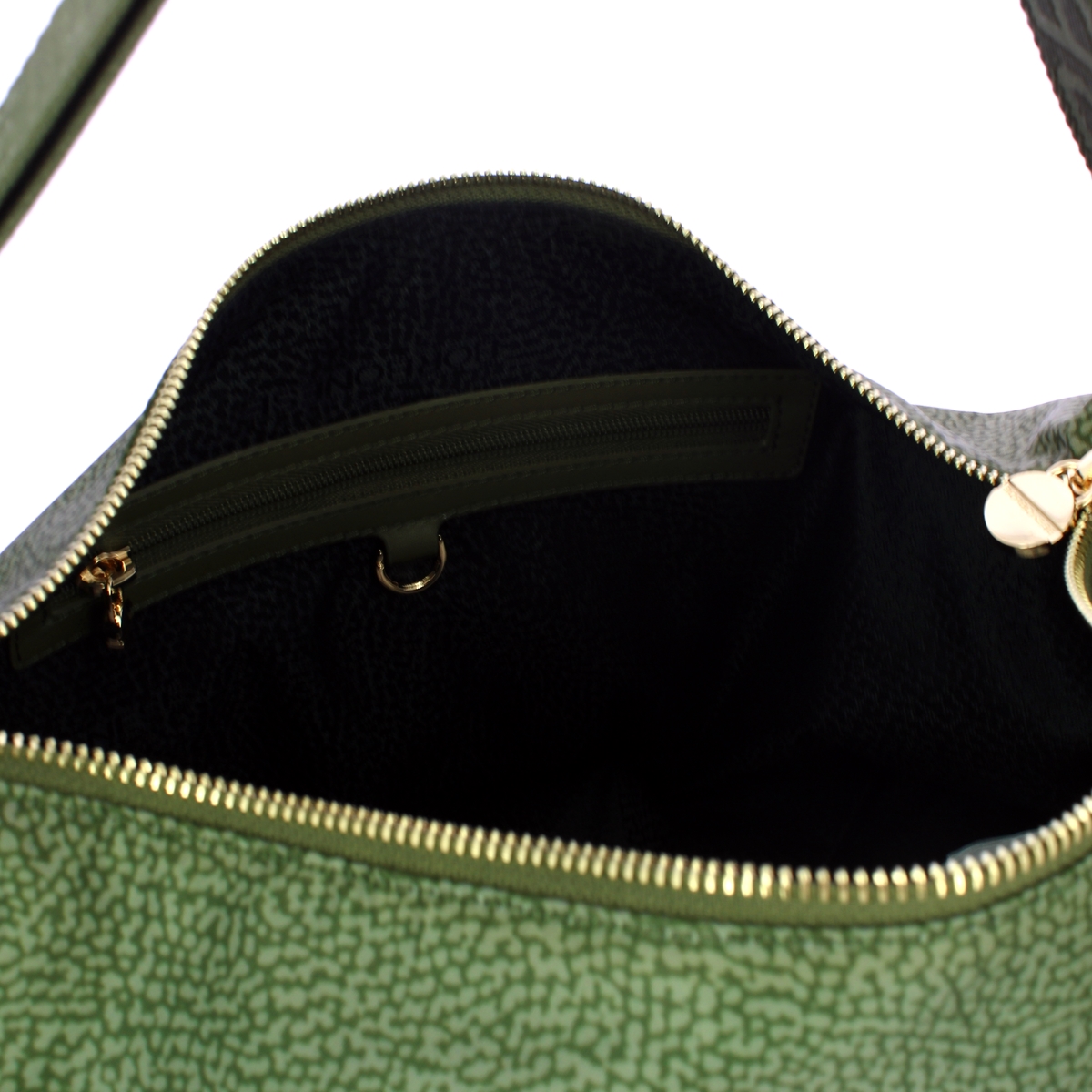 Borbonese Tracolla M Verde Militare - 4 Borbonese Tracolla M Verde Militare - 4