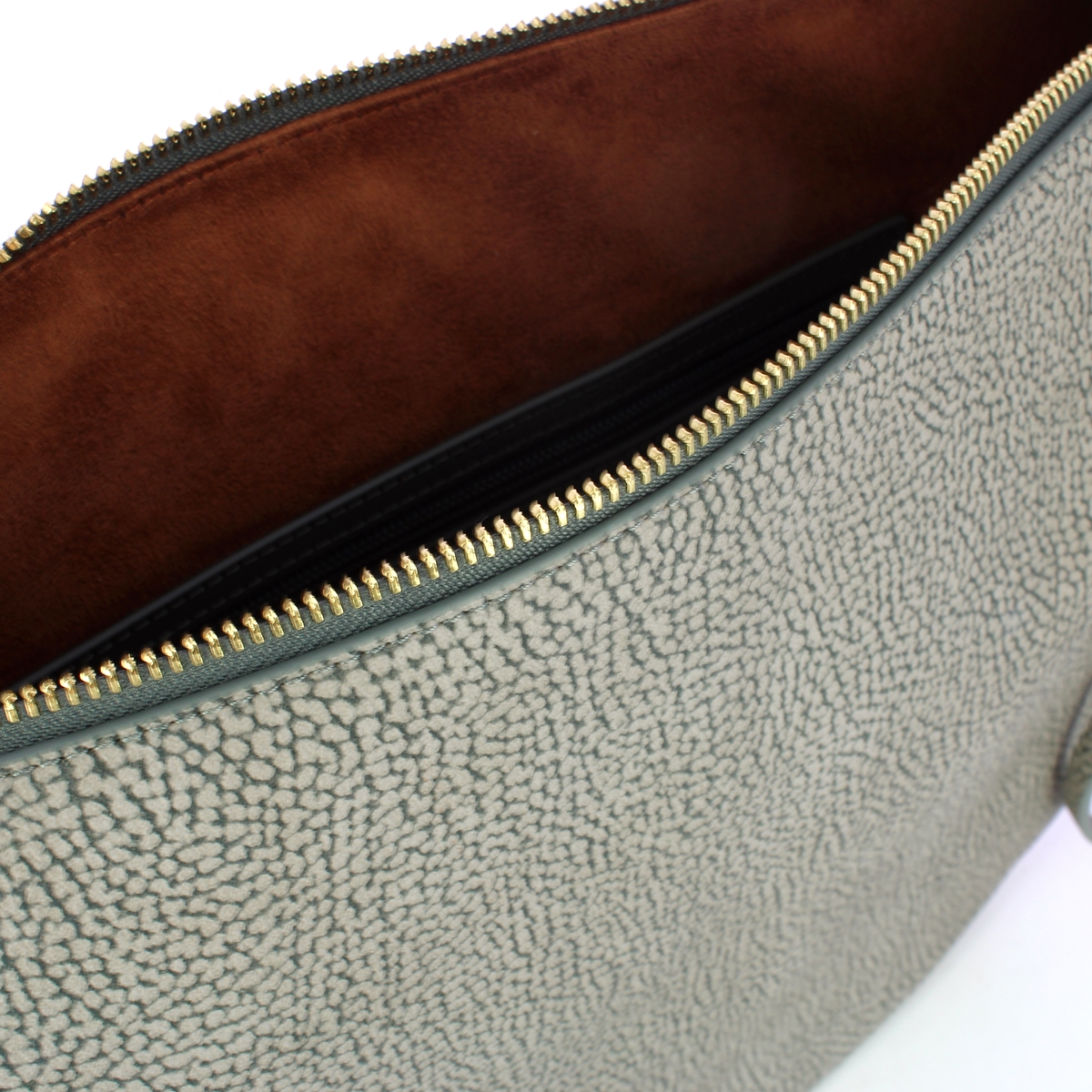 Borbonese Borsa a spalla Hobo M Clay Grey - 4 Borbonese Borsa a spalla Hobo M Clay Grey - 4