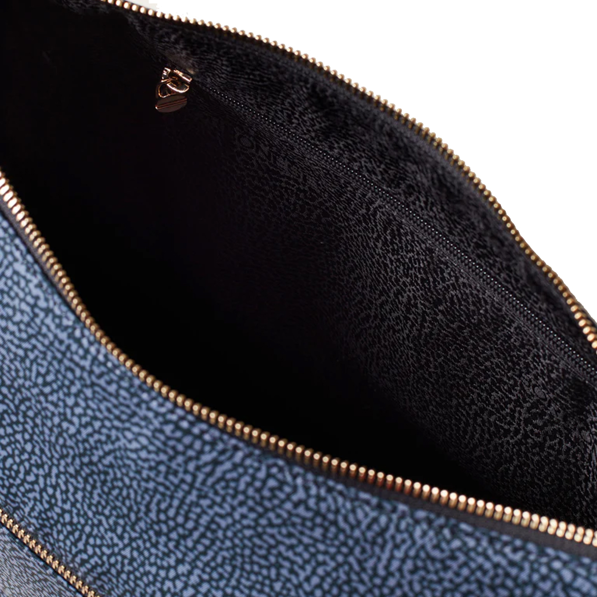 Borbonese Mini Borsa Luna Bag con taschino Blu - 4 Borbonese Mini Borsa Luna Bag con taschino Blu - 4