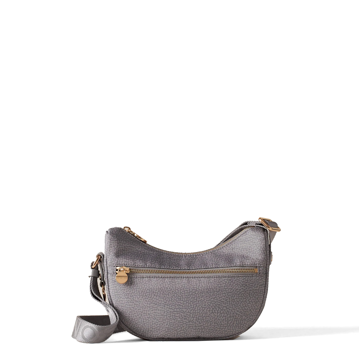 Borbonese Mini Borsa Luna Bag con taschino Cloud - 1