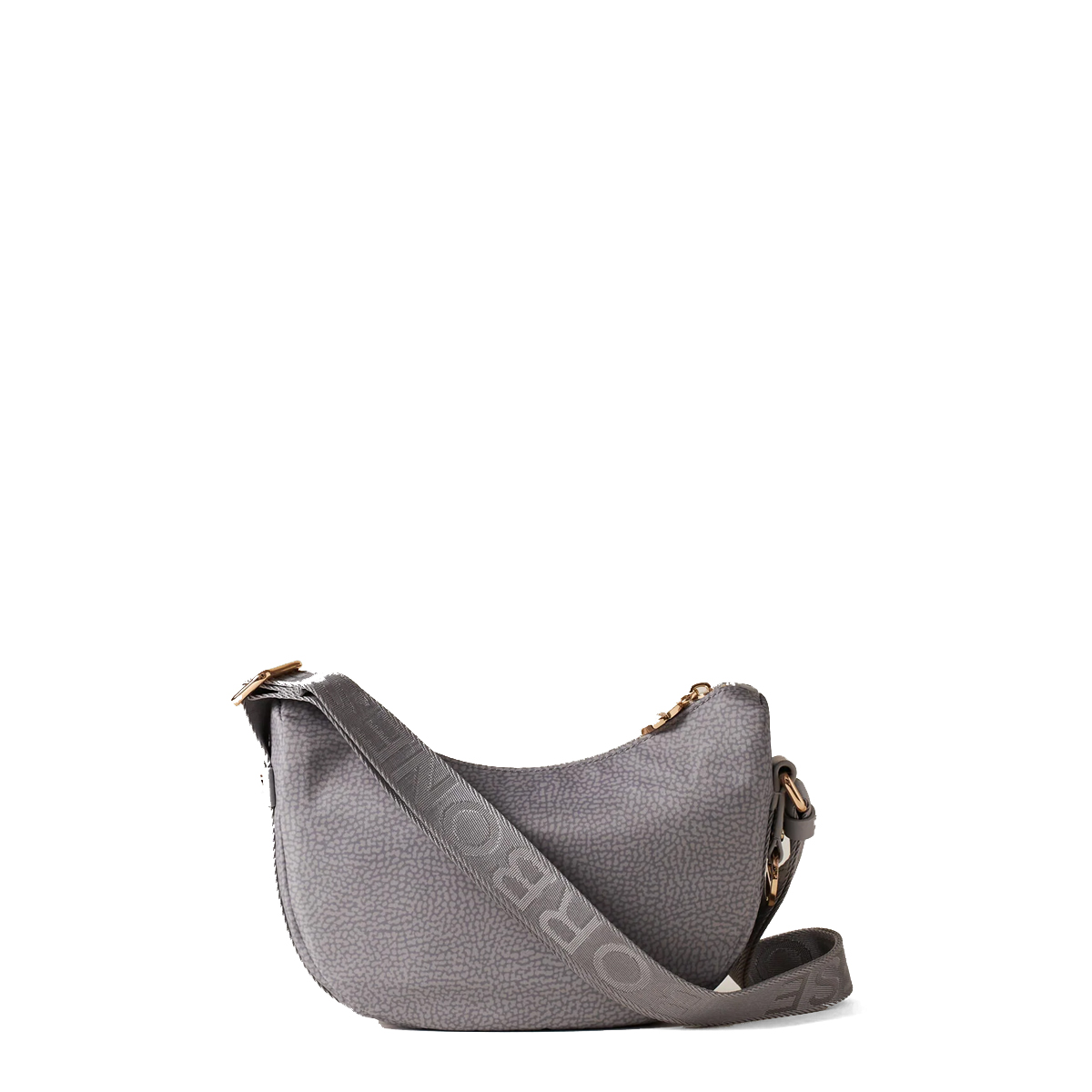 Borbonese Mini Borsa Luna Bag con taschino Cloud - 3