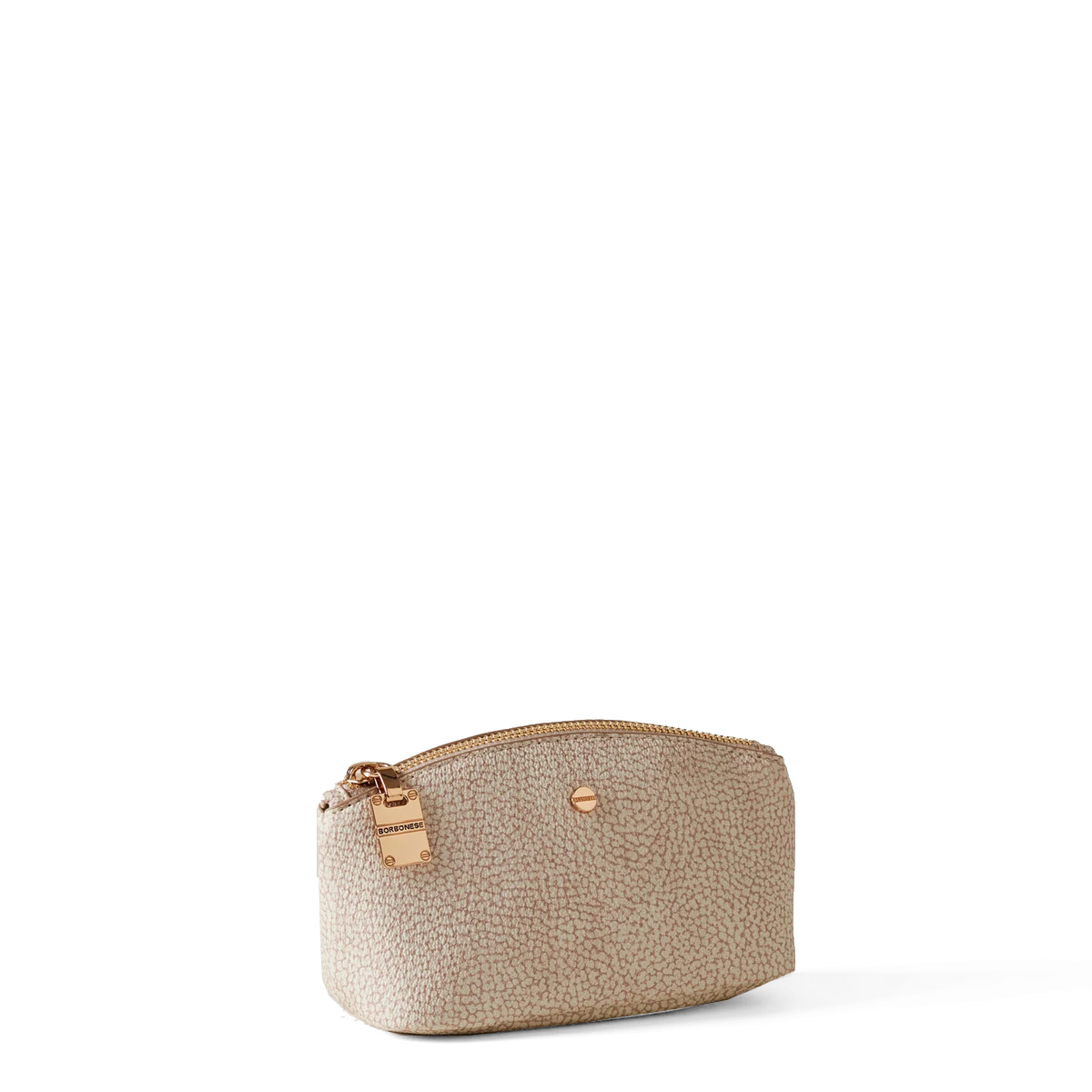 Borbonese Small Cosmetic Case Sabbia - 2 Borbonese Small Cosmetic Case Sabbia - 2